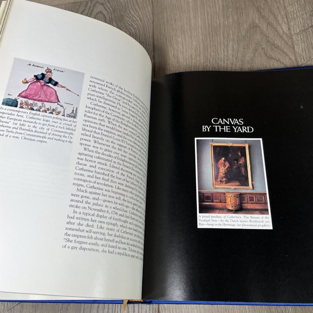 Rulers Of Russia -Treasures of the World Stonehenge Press 1983 with foldouts - Picture 13 of 14